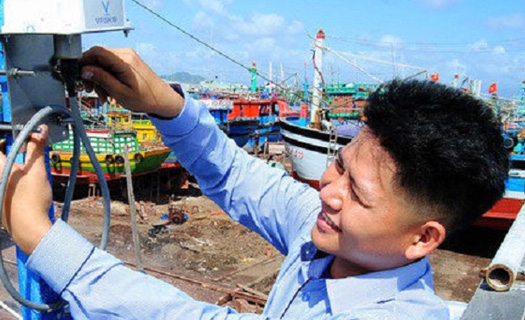Đẩy mạnh ứng dụng công nghệ số quản lý tàu cá đánh bắt vùng khơi