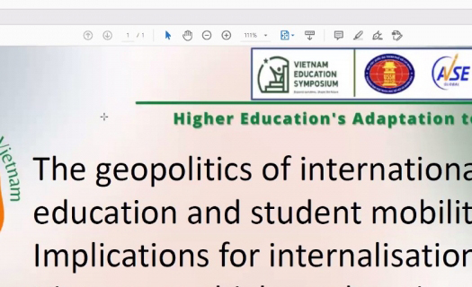 VES 2021: Đưa giáo dục đại học thành một nhân tố của quyền lực tri thức