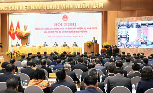 Thủ tướng chủ trì hội nghị Chính phủ và các địa phương triển khai nhiệm vụ 2024