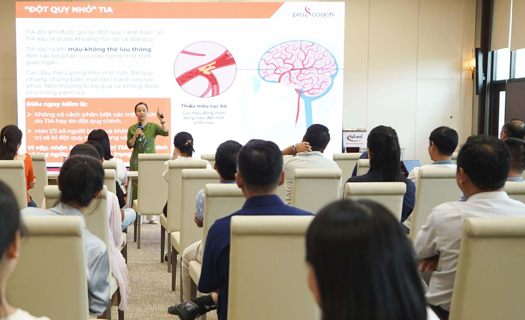 CityLand Group nâng cao nhận thức phòng ngừa đột quỵ cho cán bộ công nhân viên