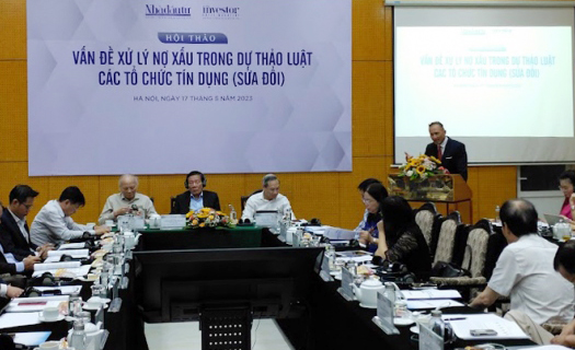Xử lý nợ xấu cần chế tài mạnh hơn khi sửa Luật các Tổ chức tín dụng