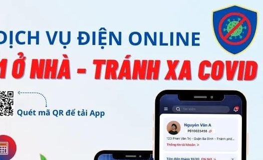 Khách hàng được sử dụng 100% các dịch vụ về điện qua App EVNHANOI