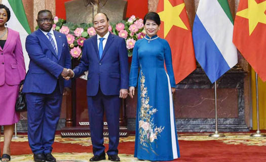 Toàn cảnh chuyến thăm chính thức Việt Nam của Tổng thống Sierra Leone và phu nhân