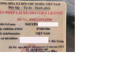 Giấy phép lái xe sẽ có 12 điểm, nếu vi phạm giao thông sẽ bị trừ điểm