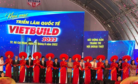 Khai mạc Triển lãm Quốc tế Vietbuild tại TP.Hồ Chí Minh lần thứ hai năm 2022