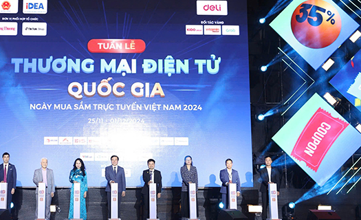 Khai mạc Ngày mua sắm trực tuyến Việt Nam Online Friday 2024