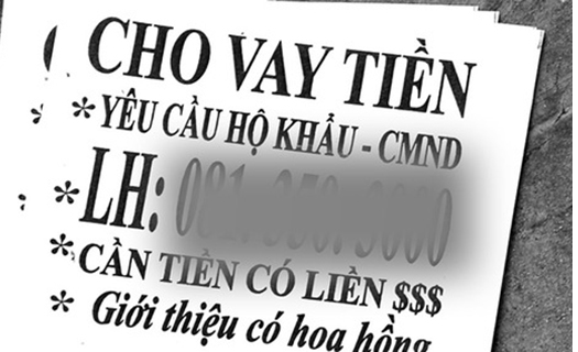 Đầu năm mới, tín dụng đen lại bủa vây người lao động