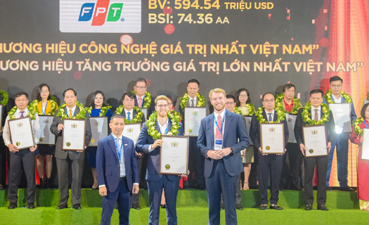 FPT là Thương hiệu Công nghệ giá trị nhất Việt Nam