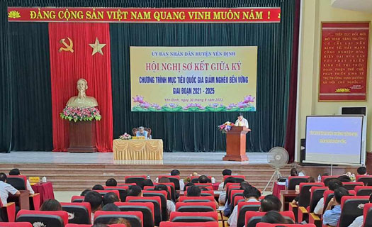 Yên Định (Thanh Hoá): Giảm nghèo bền vững là nhiệm vụ chính trị quan trọng