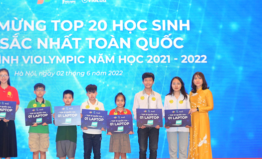 Hơn 7.400 học sinh đoạt giải quốc gia Violympic 2021 – 2022