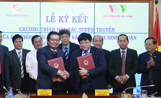 Đài TNVN hợp tác tuyên truyền với tỉnh Ninh Thuận