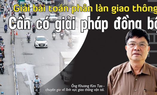 Giải bài toán phân làn giao thông: Cần có giải pháp đồng bộ