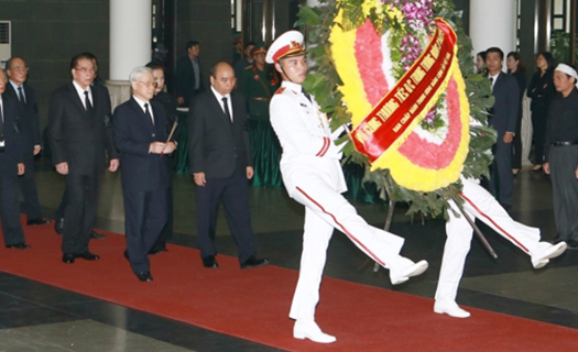 Long trọng Lễ tang cấp Nhà nước Trung tướng Đồng Sỹ Nguyên