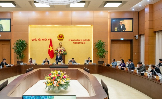 Ủy ban Thường vụ Quốc hội sẽ cho ý kiến chuẩn bị kỳ họp bất thường lần thứ 9