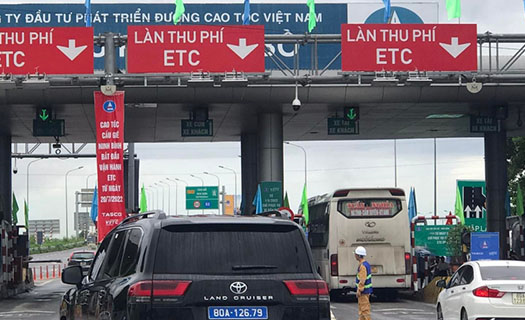 Cao tốc Cầu Giẽ - Ninh Bình khai trương thu phí không dừng ETC toàn tuyến