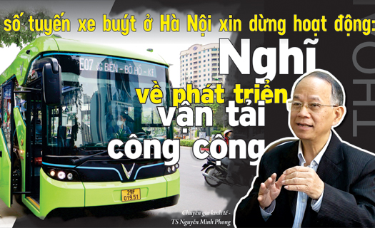 Nghĩ về phát triển vận tải công cộng