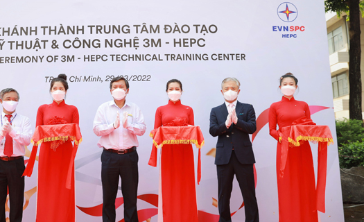 EVNSPC: Khánh thành Trung tâm Đào tạo Kỹ thuật và Công nghệ 3M-HEPC