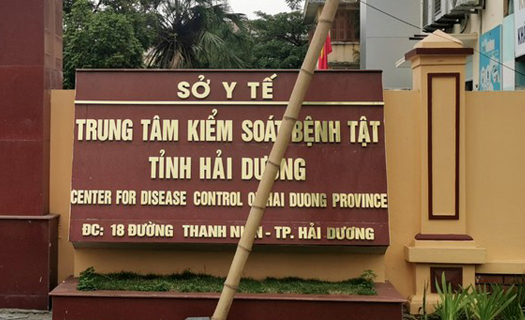 Tạm đình chỉ sinh hoạt đảng và công tác đối với Giám đốc CDC Hải Dương