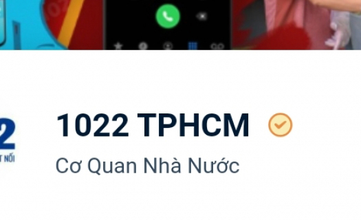 Người dân TP.HCM gặp khó khăn có thể liên hệ Tổng đài 1022 trên Zalo