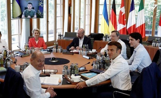 Bộ trưởng Tài chính G7 nhất trí tăng hỗ trợ tài chính cho Ukraine