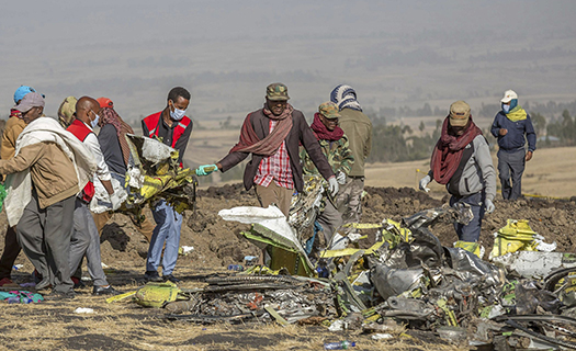 Ngày 11/3, Ethiopia để quốc tang vụ tai nạn máy bay làm 157 người thiệt mạng