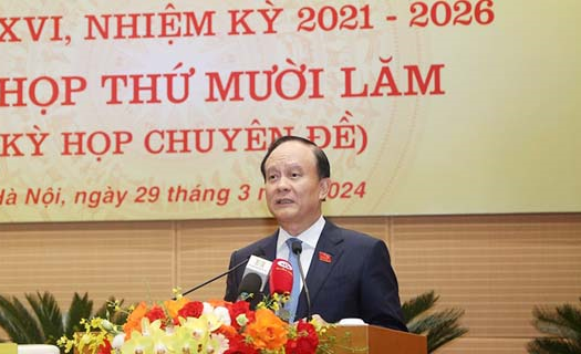 HĐND thành phố Hà Nội sẽ xem xét thông qua quy hoạch Thủ đô