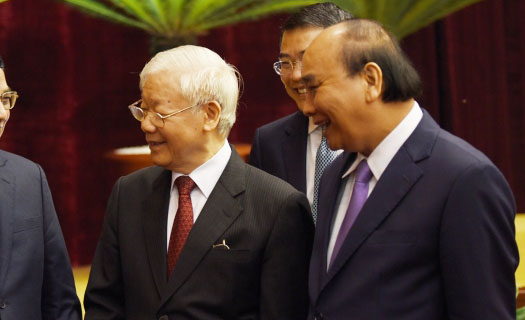 Toàn cảnh phiên bế mạc Hội nghị lần thứ 5 Ban Chấp hành Trung ương Đảng khoá XIII
