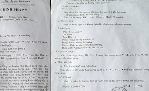 Phú Quốc, tỉnh Kiên Giang:  Vụ án 10 năm bỗng 