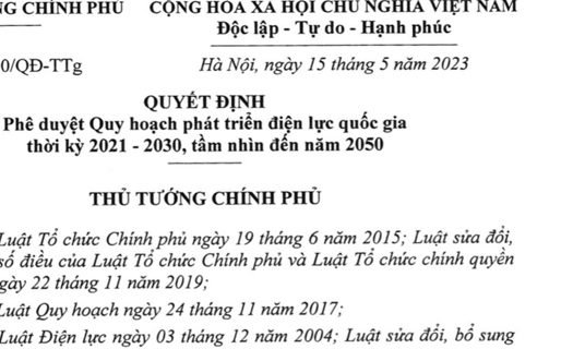 Quy hoạch điện VIII: Năm 2050, tỷ lệ năng lượng tái tạo lên đến 67,5-71,5%