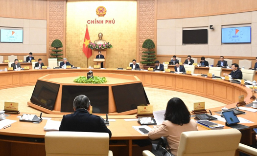 Thủ tướng chủ trì phiên họp chính phủ chuyên đề xây dựng pháp luật tháng 1/2025
