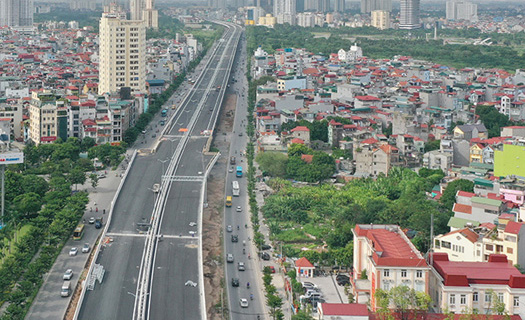 Hà Nội cấm xe đường Vành Đai 3 trên cao đoạn Mai Dịch - Cầu Thăng Long