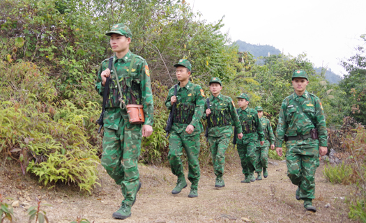 Tết của những người lính quân hàm xanh