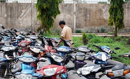 Phương tiện vi phạm giao thông: Để tồn đọng, hư hỏng là chưa làm hết trách nhiệm