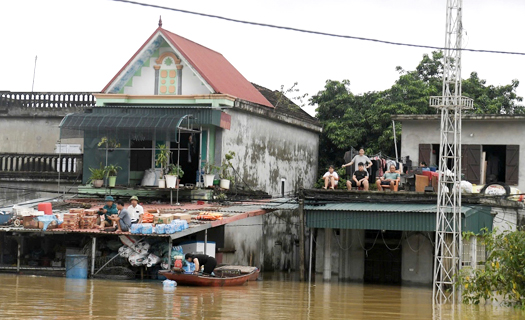 Tin lũ khẩn cấp trên sông Đáy và sông Hoàng Long của Ninh Bình