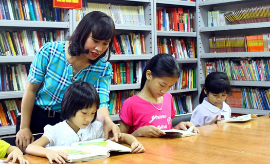 Để con trẻ thêm yêu thư viện