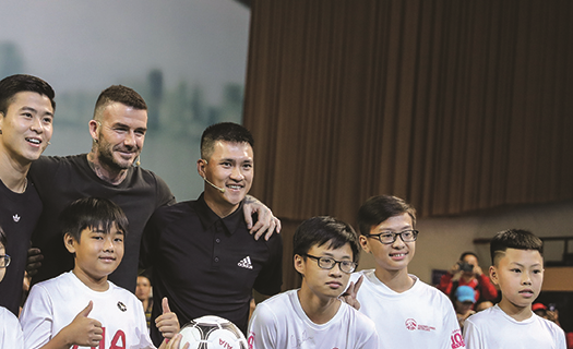 David Beckham với sự kiện 