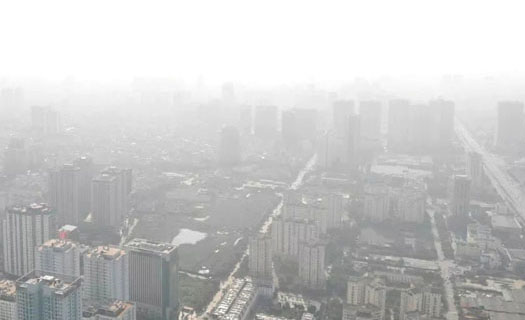 Hà Nội lại ô nhiễm không khí rất nghiêm trọng