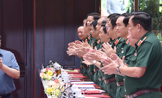 Thủ tướng Phạm Minh Chính dự Hội nghị Quân chính toàn quân 6 tháng đầu năm