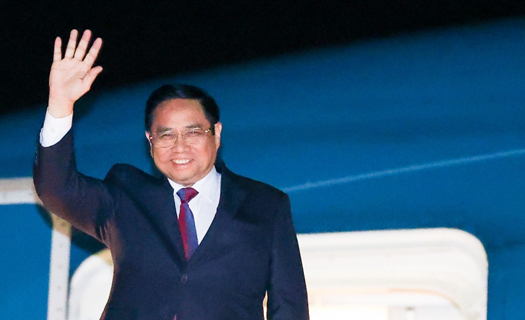 Thủ tướng Phạm Minh Chính tới thủ đô Washington, bắt đầu chuyến công tác tại Hoa Kỳ