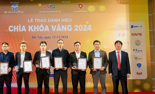 FPT dẫn đầu giải thưởng tại Chìa khóa vàng 2024