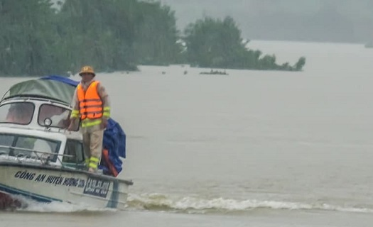 Hà Tĩnh cử lực lượng hỗ trợ, ứng phó với mưa lũ