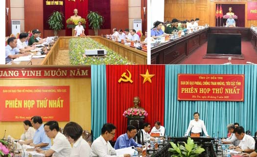 Khi mô hình phòng chống tham nhũng, tiêu cực 