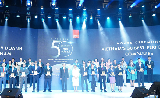 11 năm liên liếp, FPT đạt Top 50 Công ty kinh doanh hiệu quả nhất Việt Nam