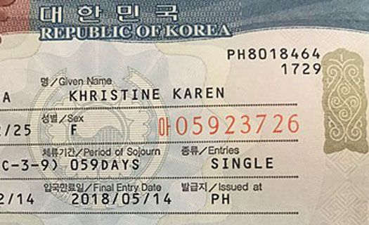 Tạm ngừng miễn visa cho công dân Hàn Quốc từ ngày 29/2