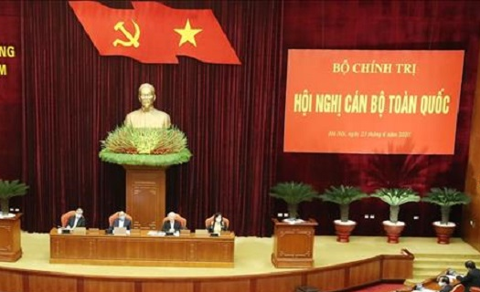 Tổng Bí thư, Chủ tịch nước Nguyễn Phú Trọng chủ trì Hội nghị cán bộ toàn quốc