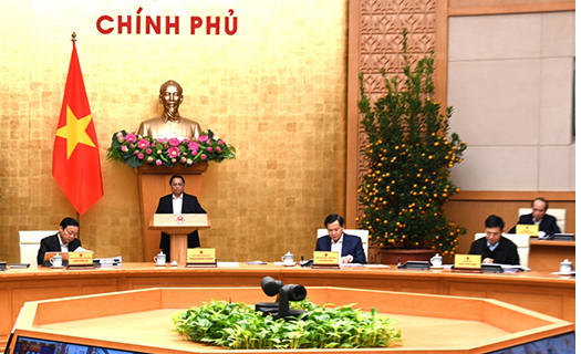 Thủ tướng Phạm Minh Chính chủ trì phiên họp Chính phủ thường kỳ tháng 1/2023