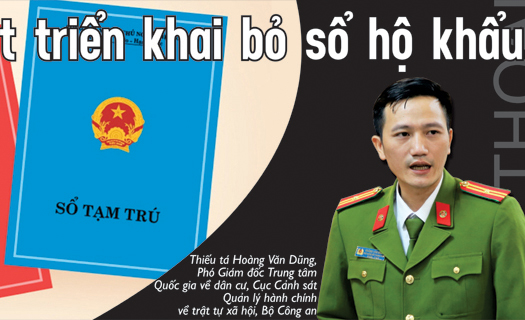 Quyết liệt triển khai bỏ sổ hộ khẩu