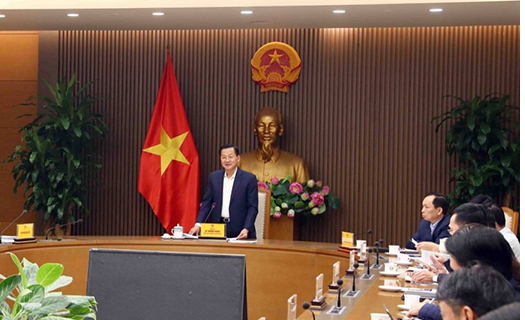 Phó Thủ tướng Lê Minh Khái chủ trì cuộc họp về tăng trưởng tín dụng