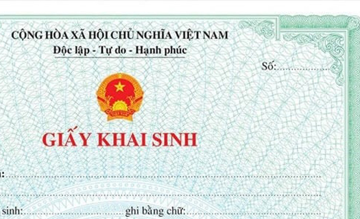 Không cần xuất trình giấy xác nhận tình trạng hôn nhân khi đăng ký khai sinh