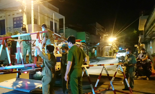Bình Thuận gỡ phong tỏa 2 tuyến phố bị cách ly vì dịch Covid-19